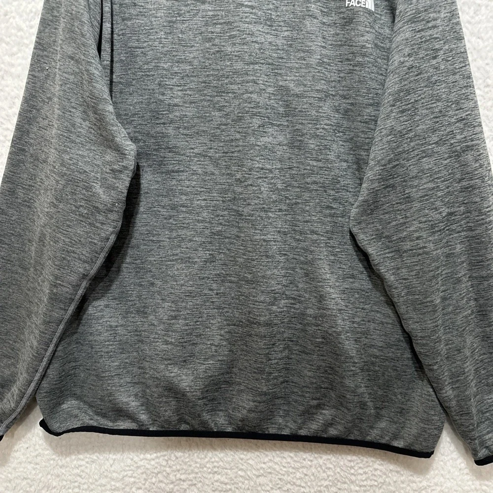 The North Face Men's‎ Canyonlands 1/2 Zip Fleece Jacket Gray Heather Size 2XL